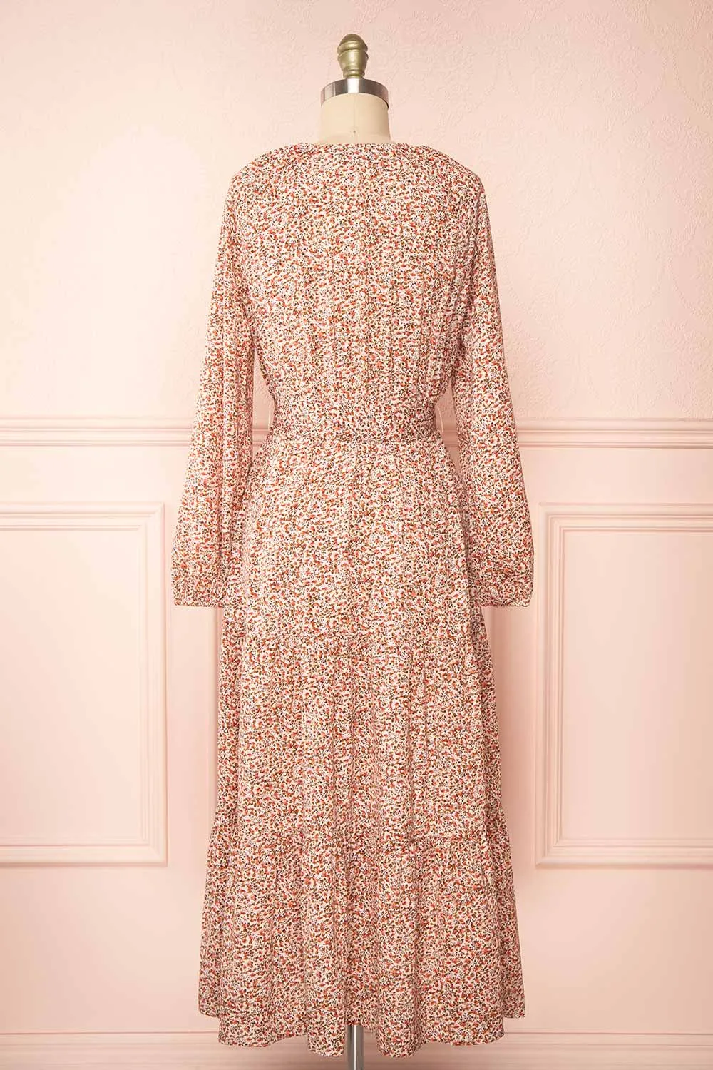 Arka | Floral Midi Dress w/ Long Sleeves sold by Boutique 1861 product image thumbnail 5