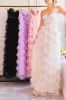 Jurin Ivory | Bustier Maxi Dress w/ Ruffled Tulle sold by Boutique 1861