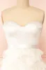Jurin Ivory | Bustier Maxi Dress w/ Ruffled Tulle sold by Boutique 1861