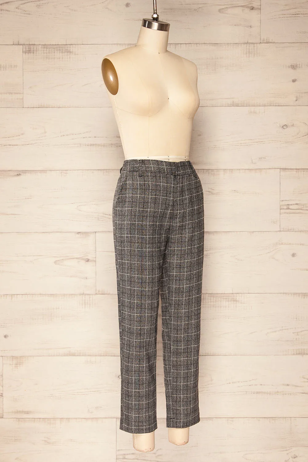 Lubniewice | High-Waisted Plaid Pants sold by Boutique 1861 product image thumbnail 3