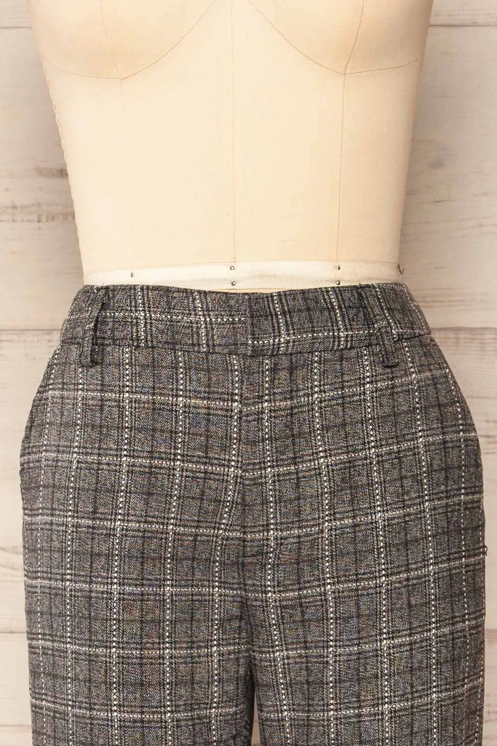 Lubniewice | High-Waisted Plaid Pants sold by Boutique 1861 product image thumbnail 2