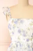 Phyllisia | Blue Floral Maxi Dress w/ Ruffles sold by Boutique 1861