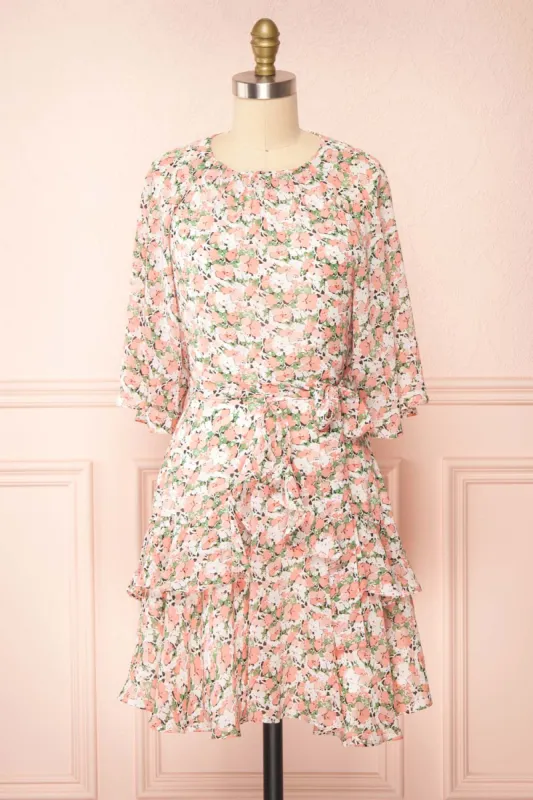Ellin | Short Floral Dress sold by Boutique 1861