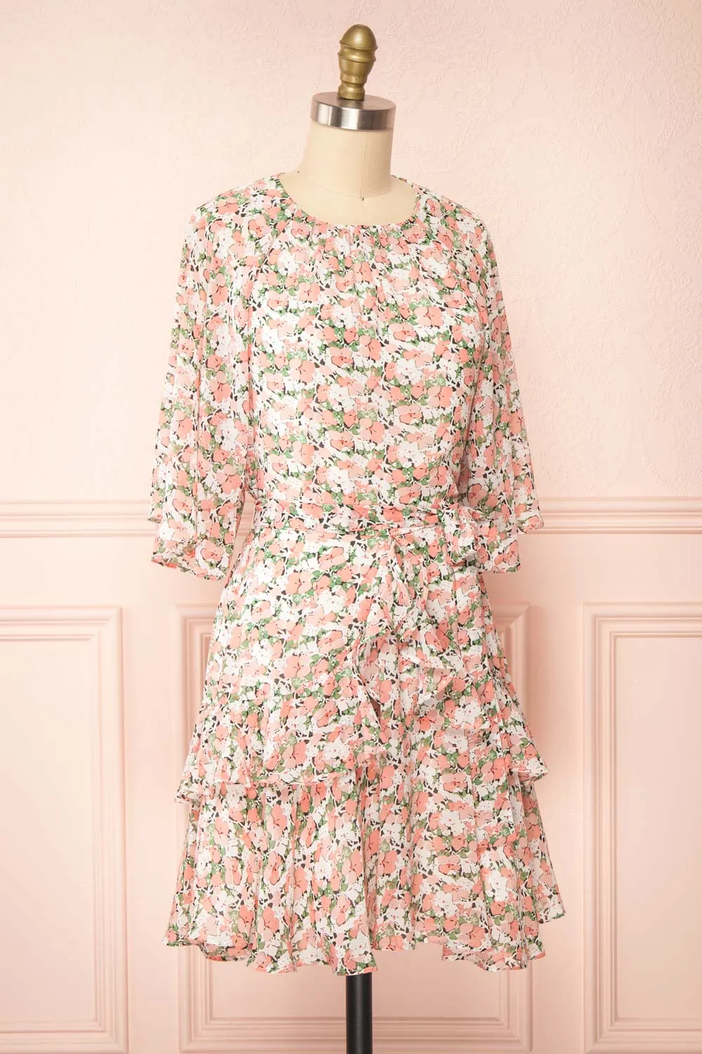 Ellin | Short Floral Dress sold by Boutique 1861 product image thumbnail 3