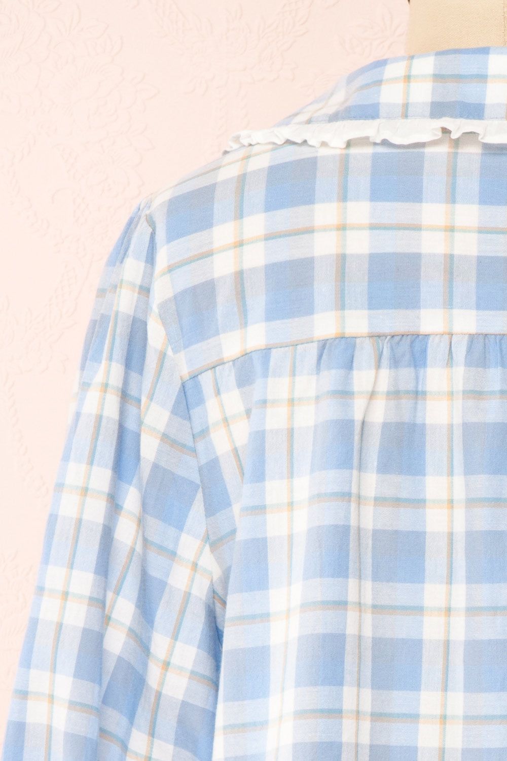 Nikol | Peter Pan Collar Cropped Blouse sold by Boutique 1861 product image thumbnail 6