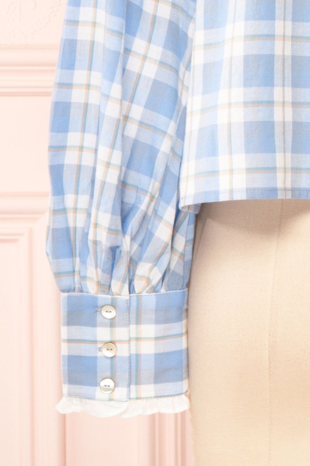 Nikol | Peter Pan Collar Cropped Blouse sold by Boutique 1861 product image thumbnail 8