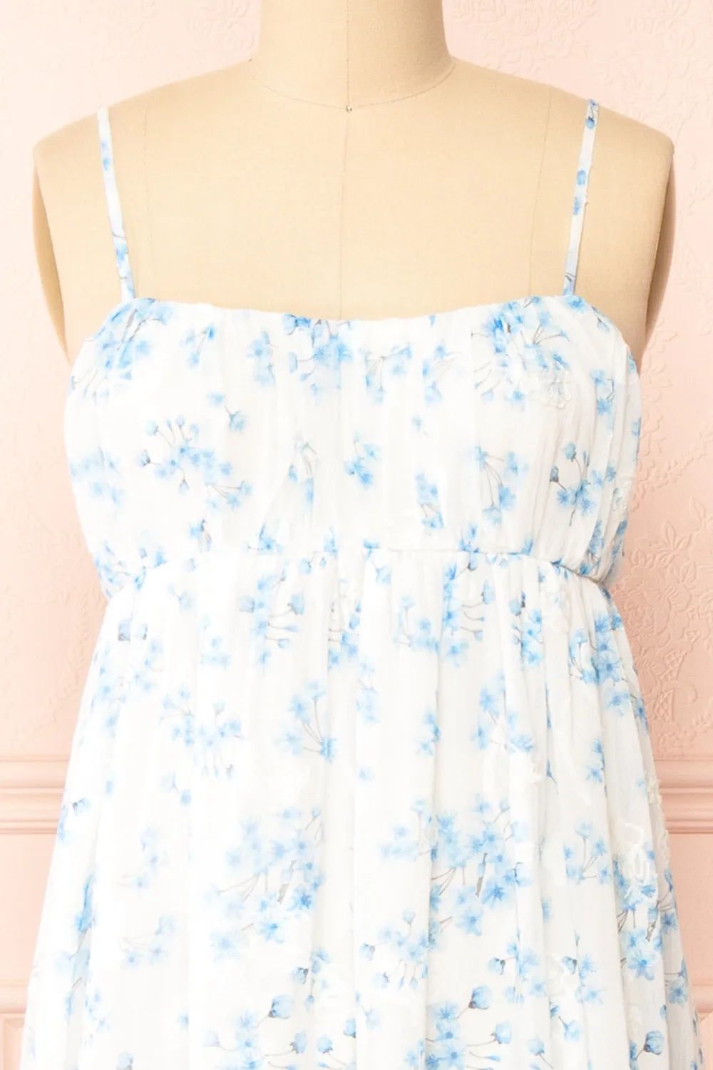 Arianette | Long Floral Dress w/ Balloon Skirt sold by Boutique 1861 product image thumbnail 4