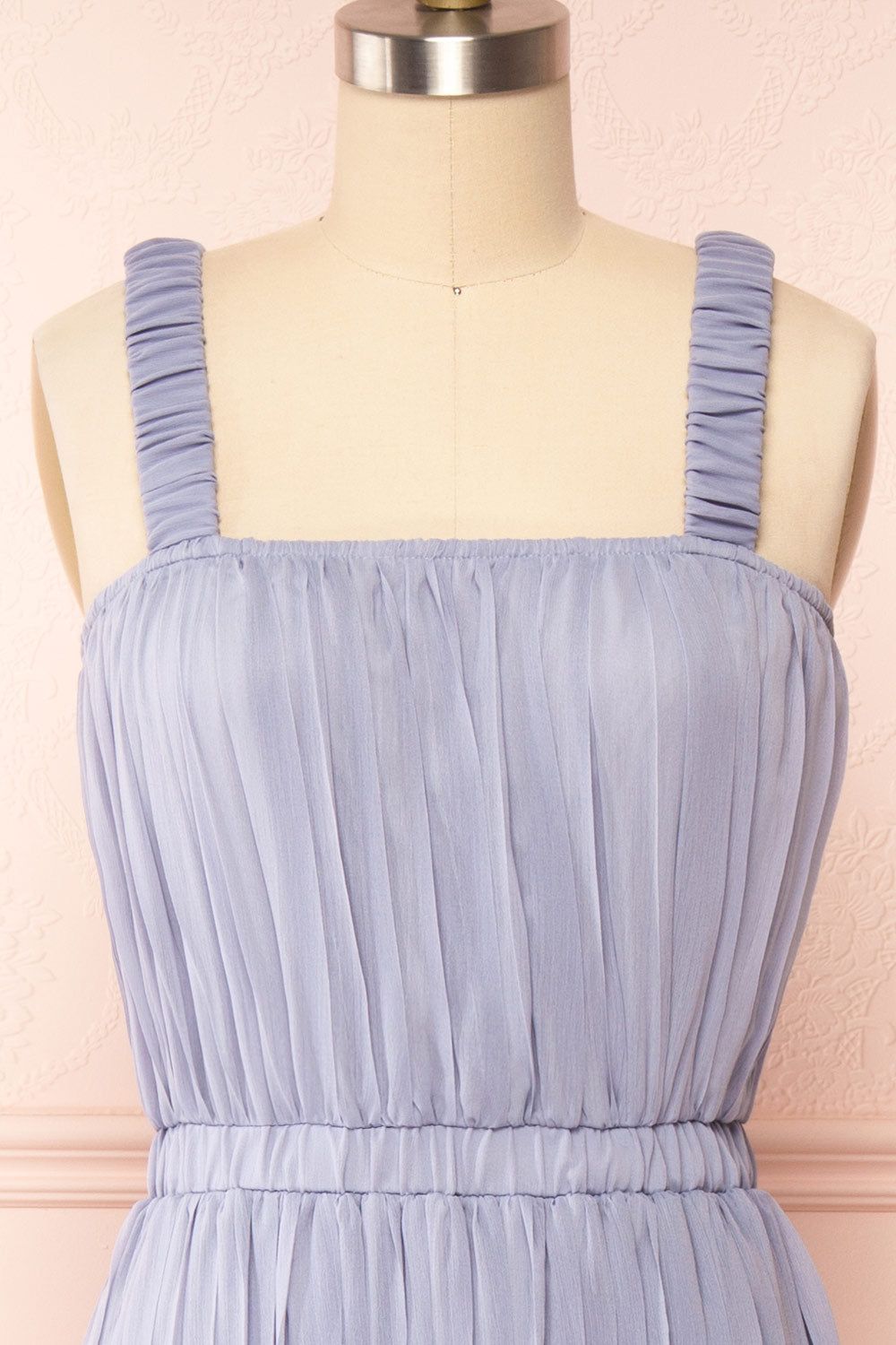 Inari Blue | Pleated Midi Dress sold by Boutique 1861 product image thumbnail 3