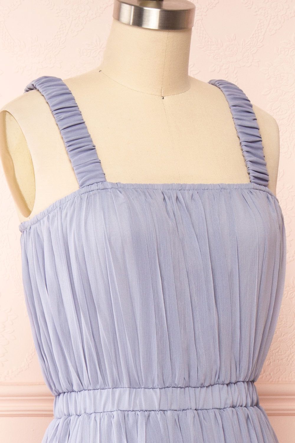 Inari Blue | Pleated Midi Dress sold by Boutique 1861 product image thumbnail 5