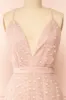 Margarida | Polka Dot Pink Tulle Maxi Dress sold by Boutique 1861
