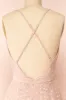 Margarida | Polka Dot Pink Tulle Maxi Dress sold by Boutique 1861