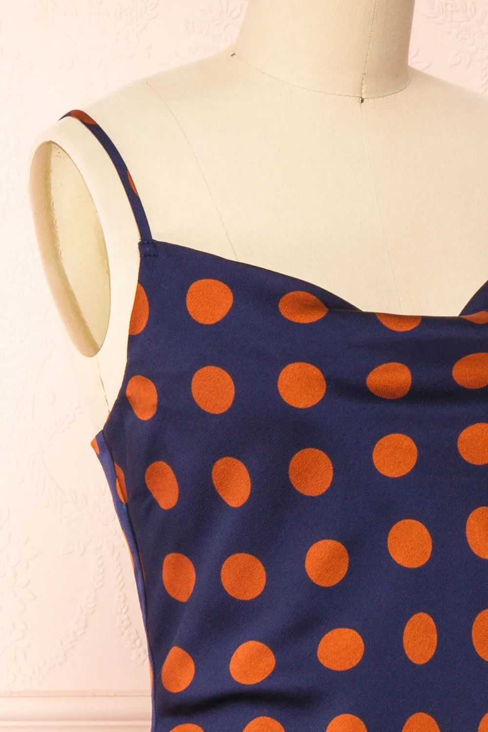 Mimoza | Cowl Neck Midi Slip Dress sold by Boutique 1861 product image thumbnail 5