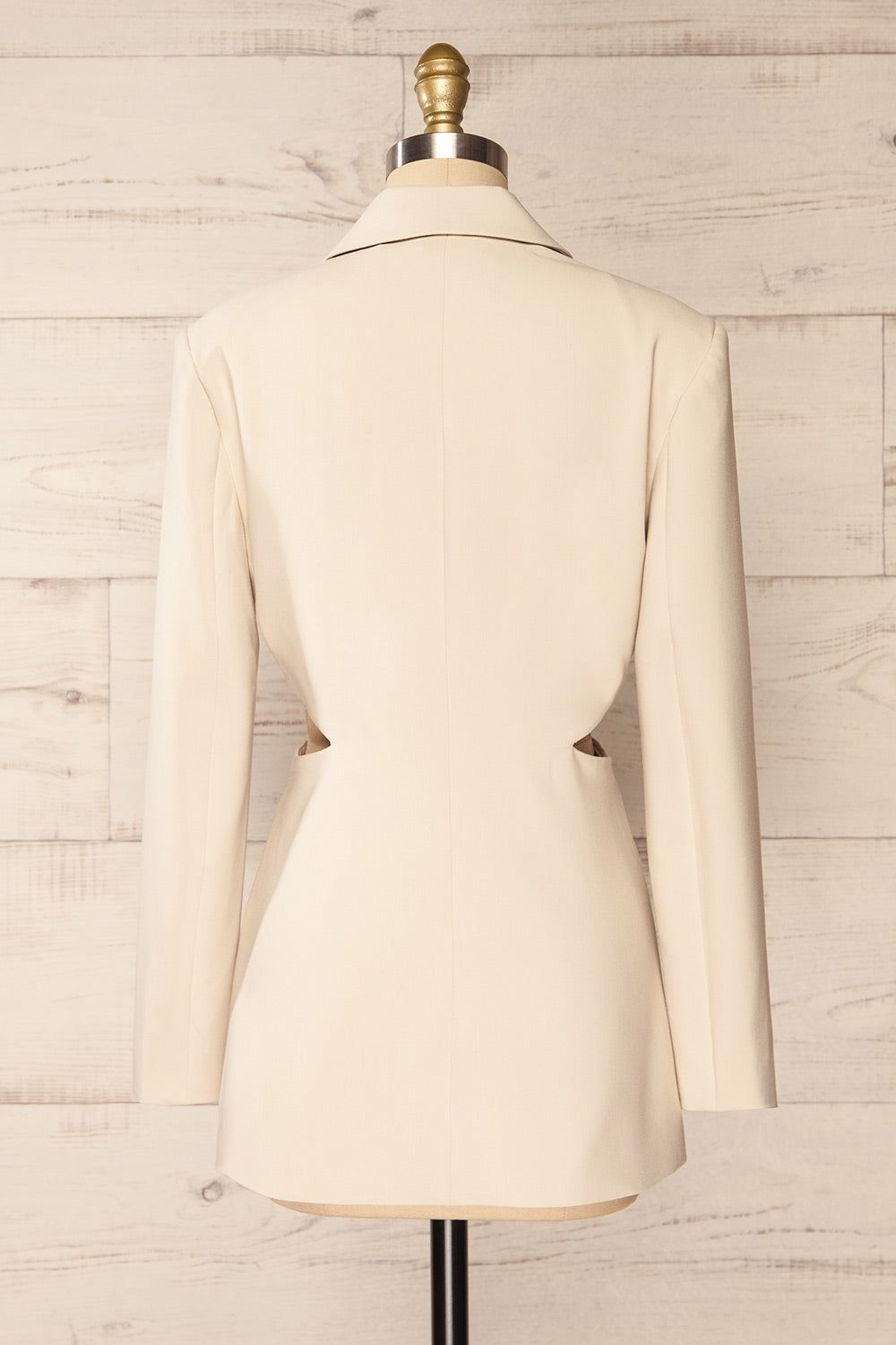 Linkoping Beige | Blazer w/ Side Cut-Outs sold by Boutique 1861 product image thumbnail 5