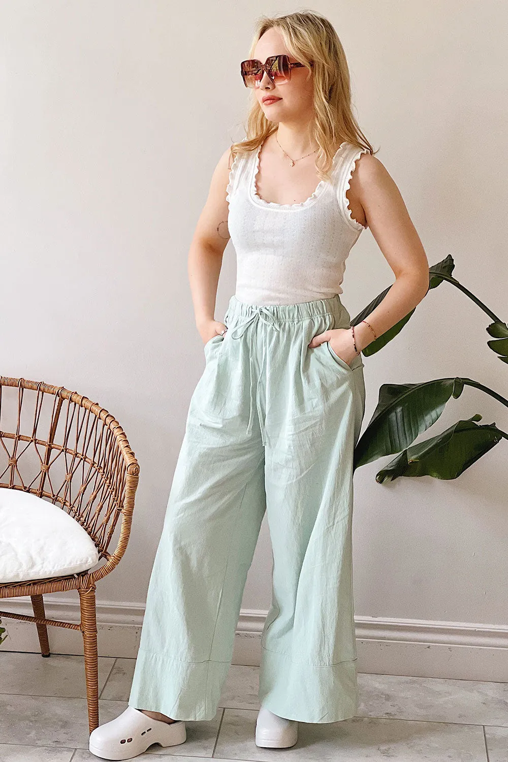 Boke White | Openwork Knit Tank Top sold by Boutique 1861 product image thumbnail 2