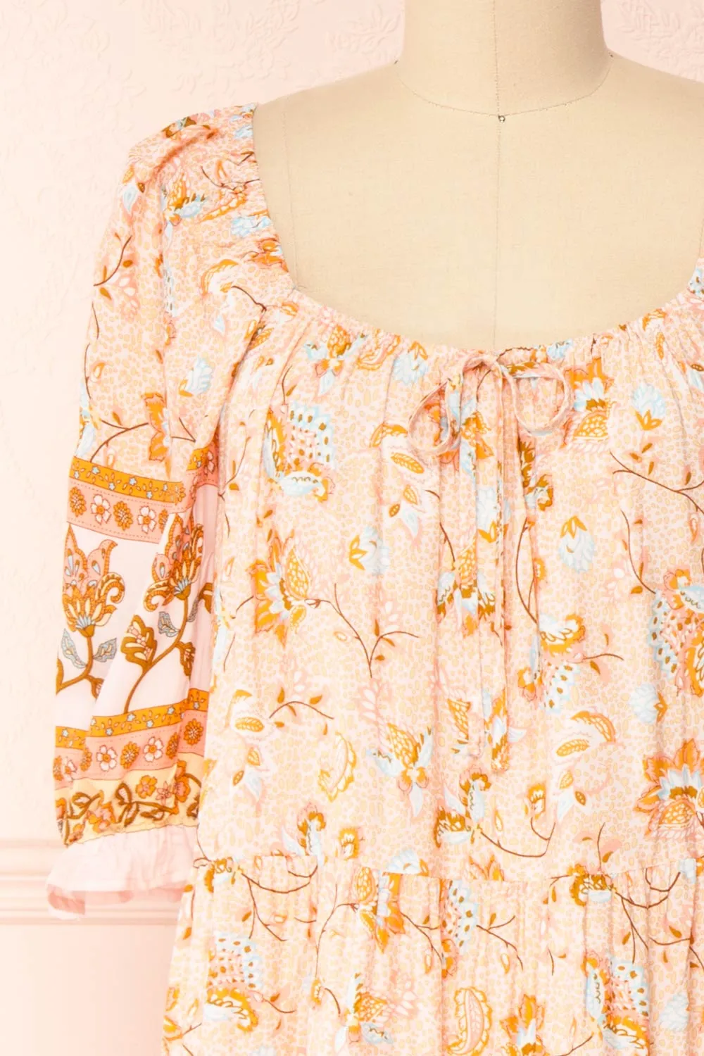 Alexandrina | Paisley Patterned Loose Midi Dress sold by Boutique 1861 product image thumbnail 2