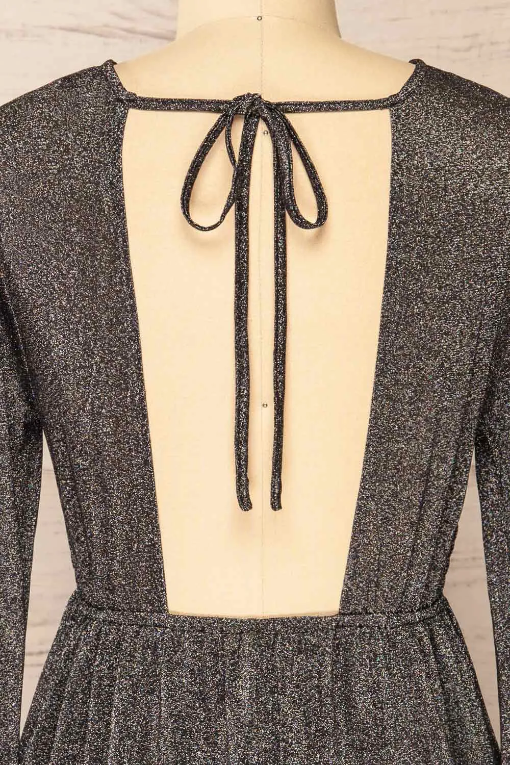 Starstruck | Short Sparkly Dress w/ V-Neckline sold by Boutique 1861 product image thumbnail 4