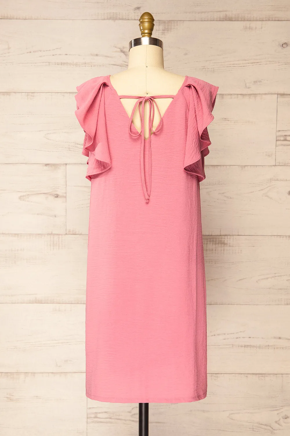 Aaron Pink | Straight Short Dress sold by Boutique 1861 product image thumbnail 5