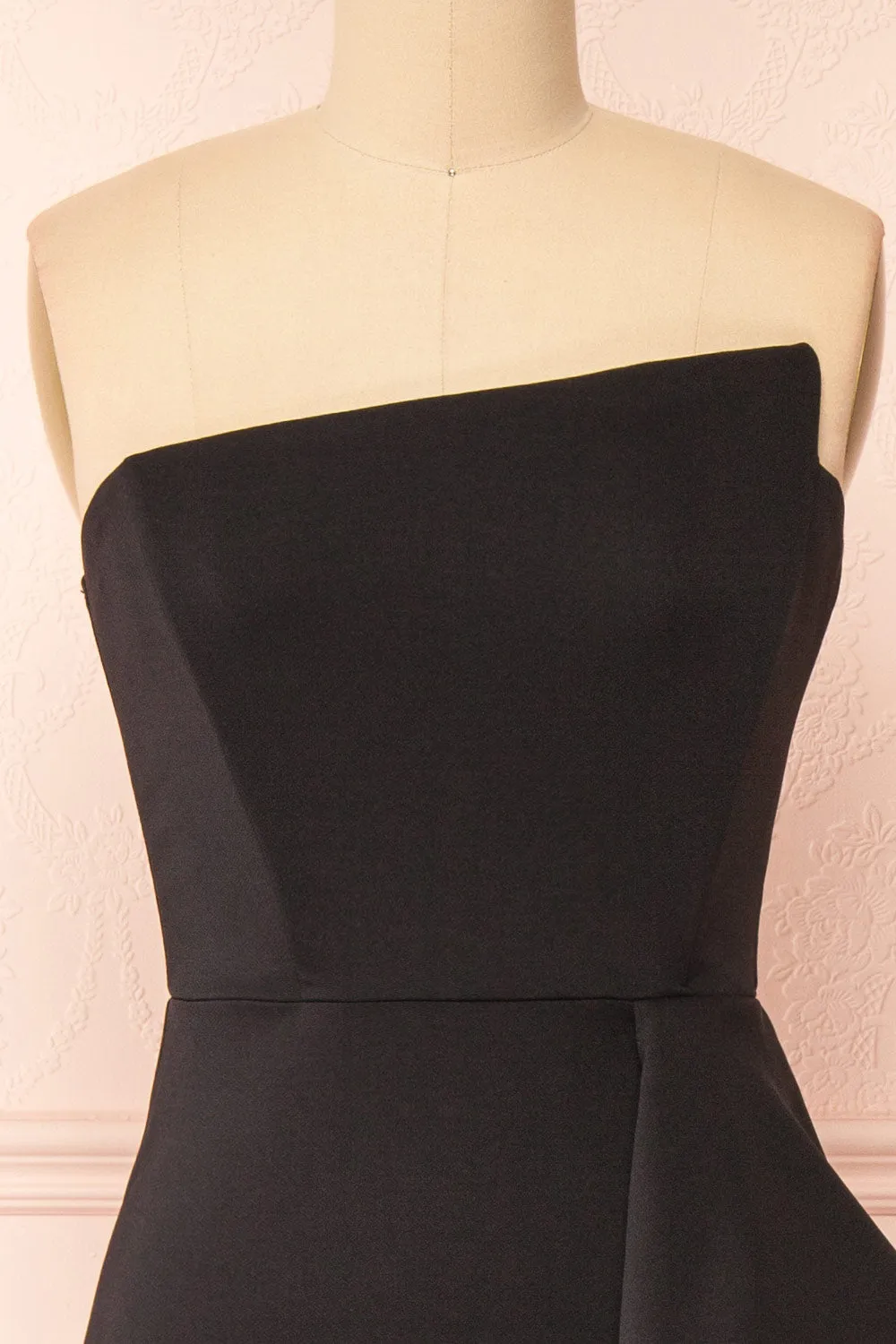 Ursuli Black | Strapless Maxi Dress w/ Side Slit sold by Boutique 1861 product image thumbnail 3