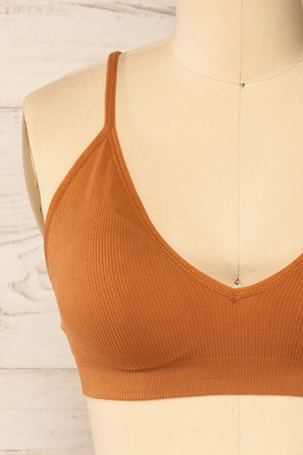 Ketsia Caramel | Padded Bralette sold by Boutique 1861 product image thumbnail 2