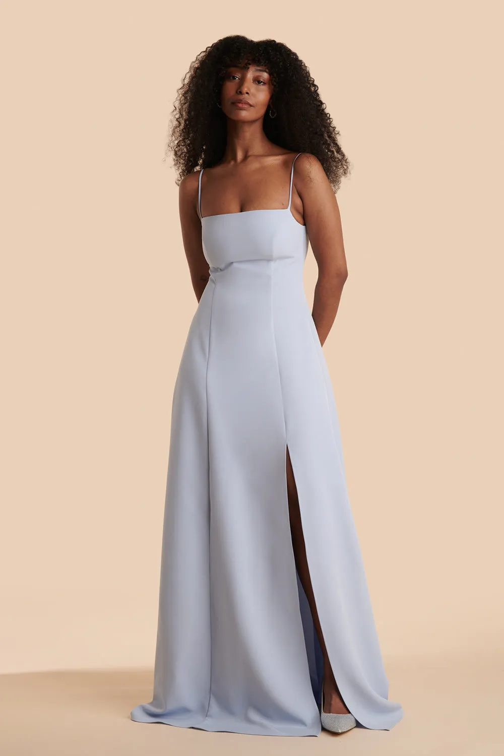 Estella Green | Maxi A-line Dress w/ Slit sold by Boutique 1861 product image thumbnail 2