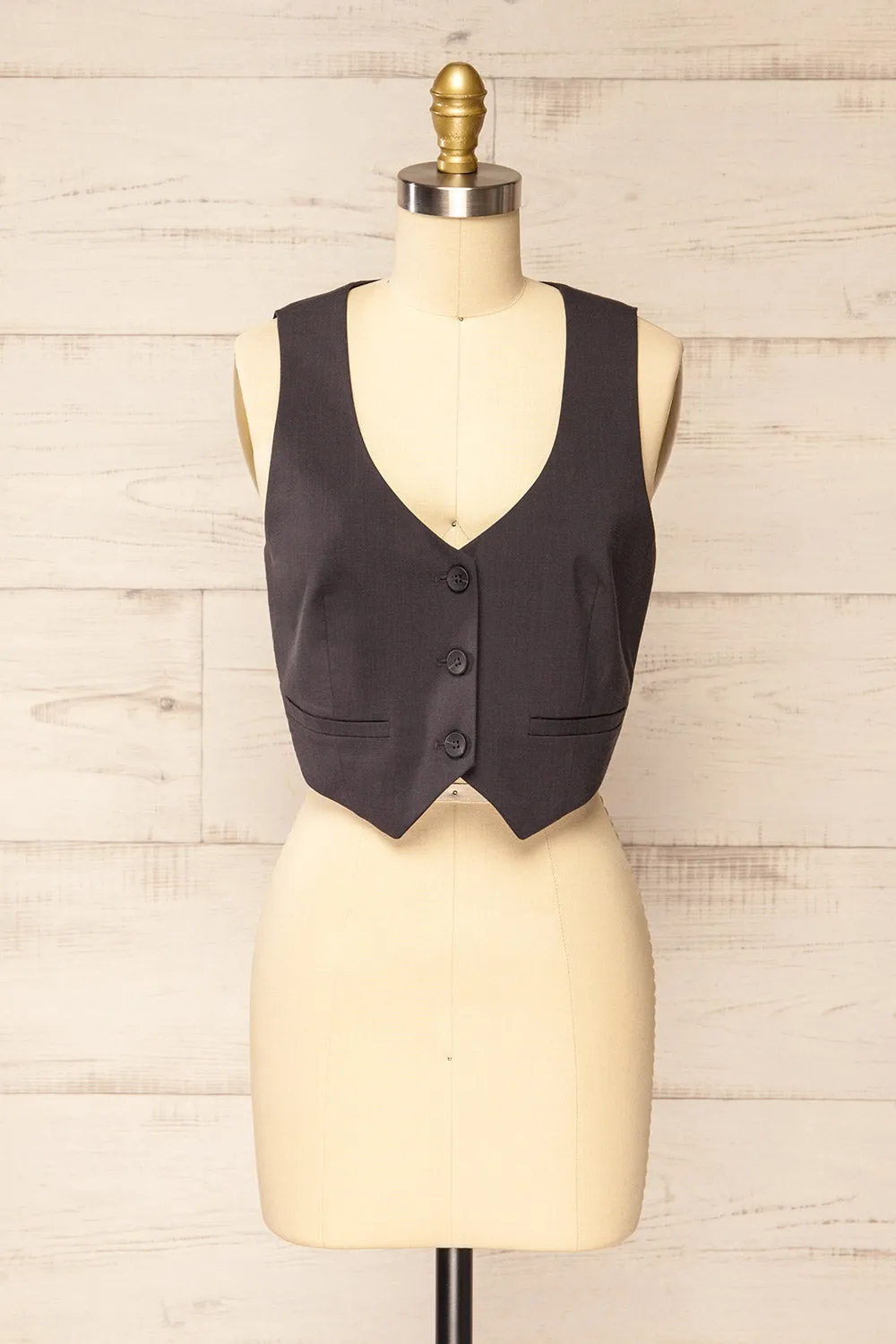 Callum Grey | Tailored Vest sold by Boutique 1861