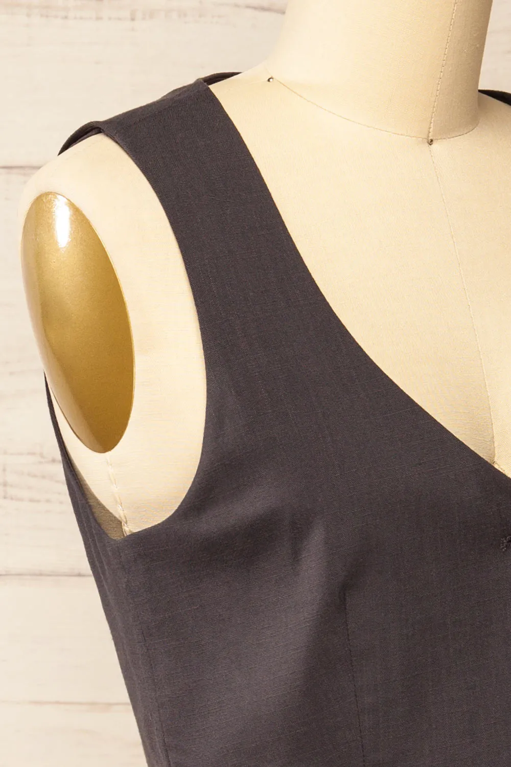 Callum Grey | Tailored Vest sold by Boutique 1861 product image thumbnail 4