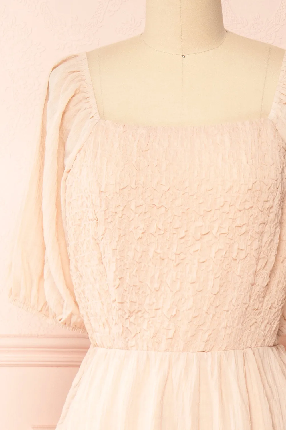 Parthenia | A-Line Tiered Midi Dress sold by Boutique 1861 product image thumbnail 2