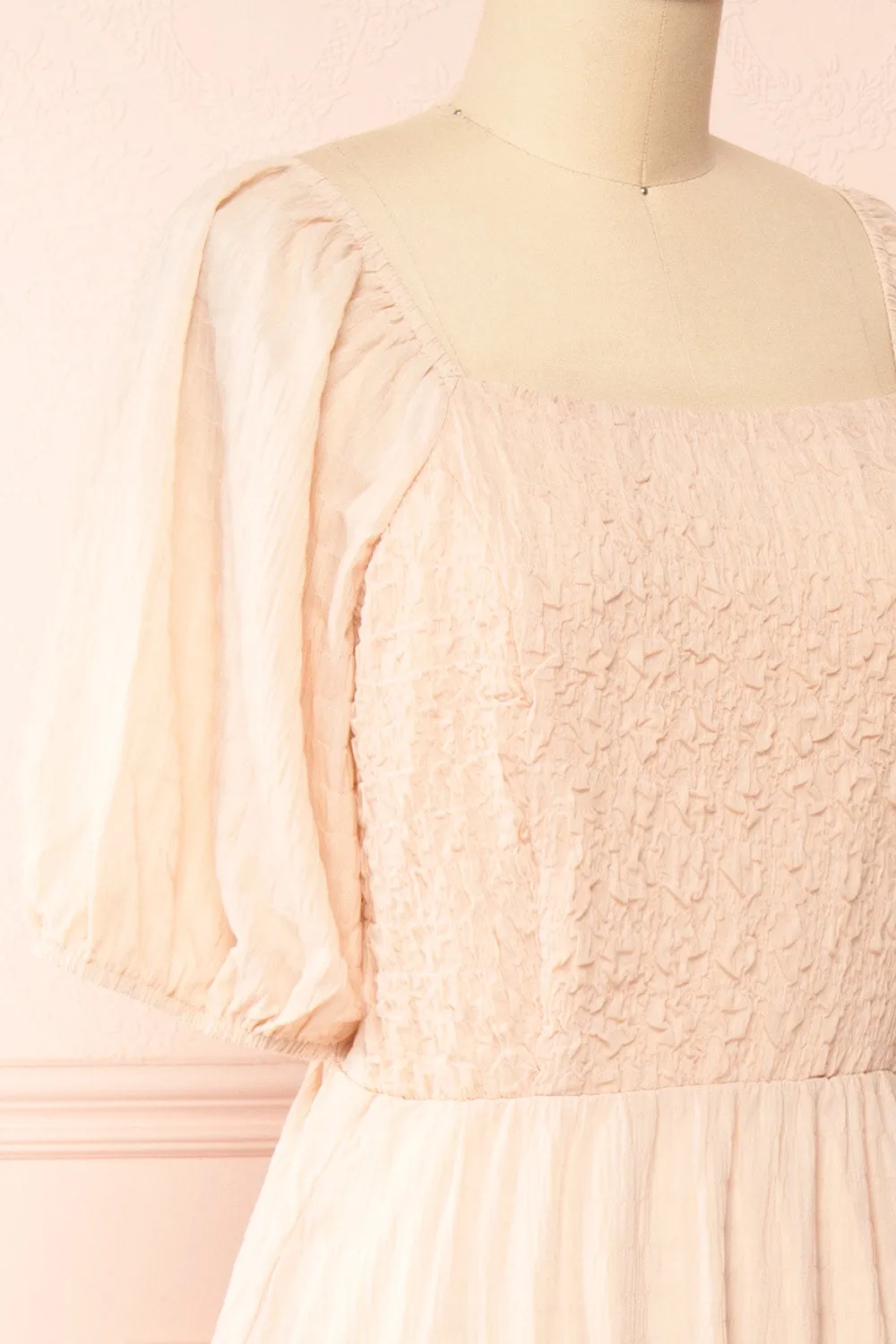 Parthenia | A-Line Tiered Midi Dress sold by Boutique 1861 product image thumbnail 4