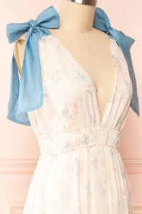 Dewal | Floral Tiered Midi Dress sold by Boutique 1861