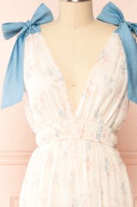 Dewal | Floral Tiered Midi Dress sold by Boutique 1861
