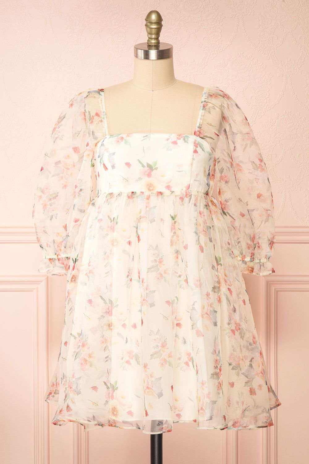 Guila | Floral Babydoll Dress sold by Boutique 1861