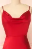 Tarah | Midi Cowl Neck Satin Dress sold by Boutique 1861