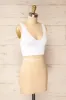 Vaugneray White | Cropped Ribbed Cami sold by Boutique 1861