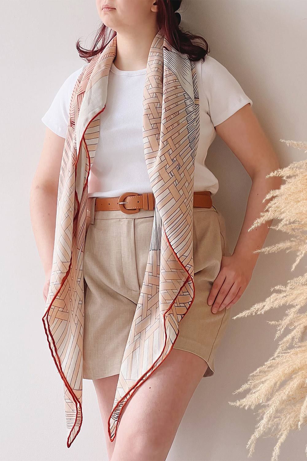 Zoey White | Ribbed Crew Neck T-Shirt sold by Boutique 1861 product image thumbnail 3