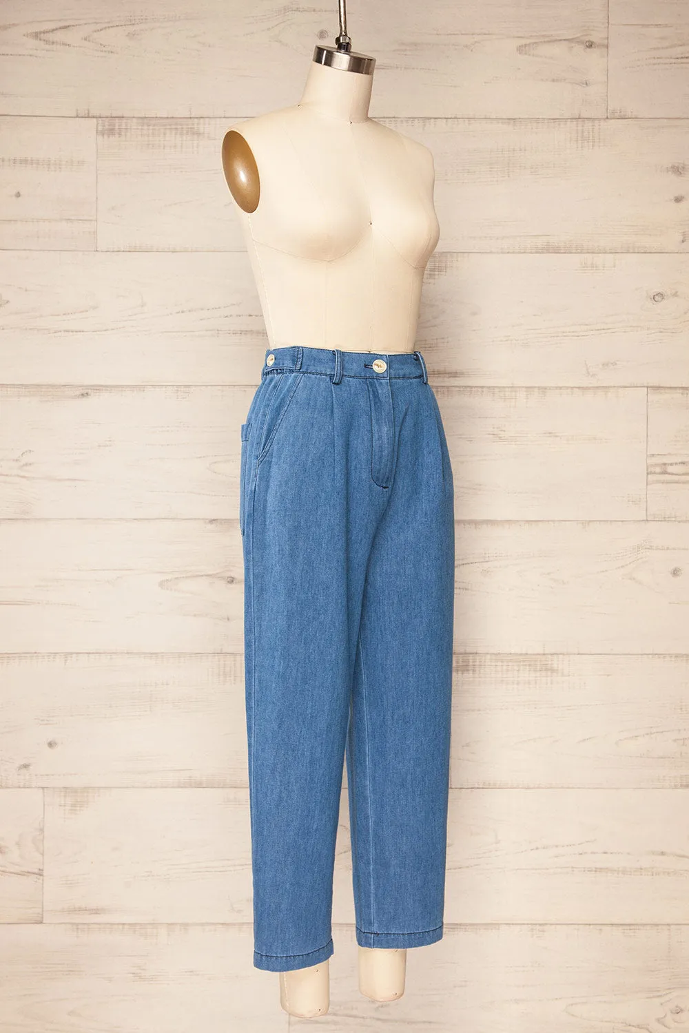 Saskatoon | High-Waisted Denim Pants sold by Boutique 1861 product image thumbnail 3