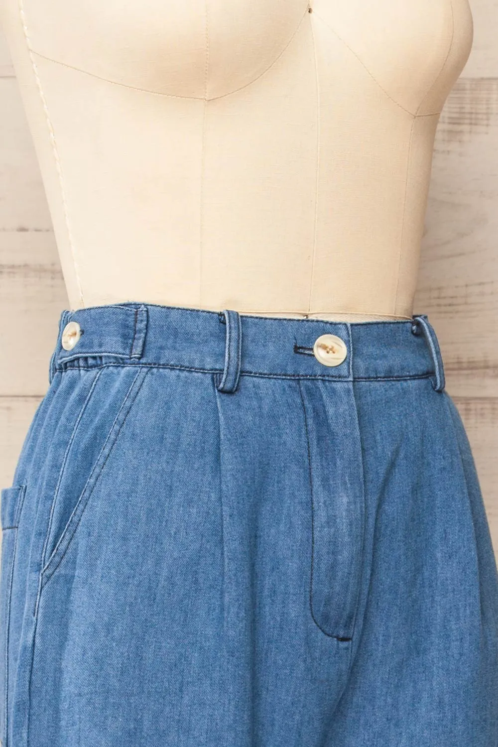 Saskatoon | High-Waisted Denim Pants sold by Boutique 1861 product image thumbnail 4