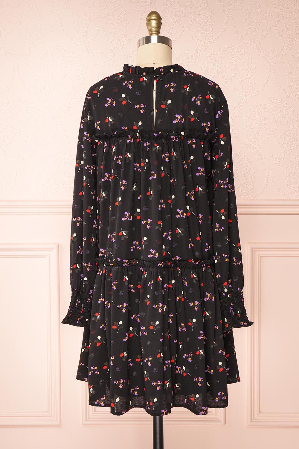 Ousret | Patterned Babydoll Dress sold by Boutique 1861 product image thumbnail 5