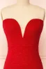 Norcia Red | Shimmery Bustier Mermaid Maxi Dress sold by Boutique 1861