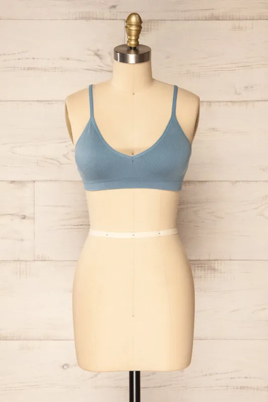 Ketsia Blue | Padded Bralette sold by Boutique 1861
