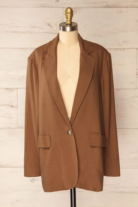 Brando Brown | Oversized Blazer sold by Boutique 1861