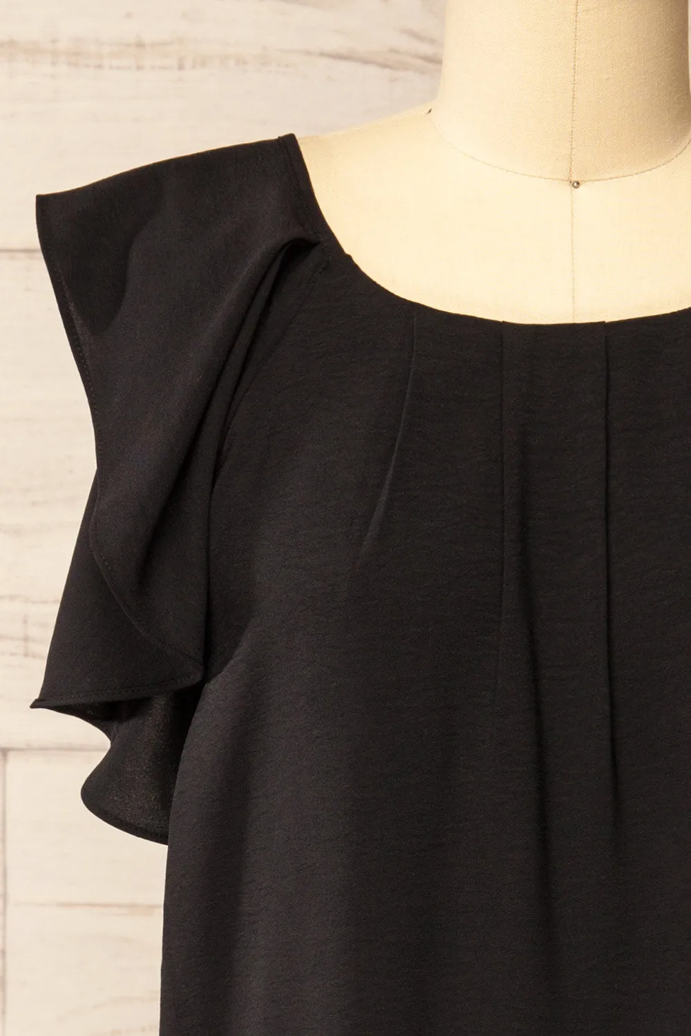 Aaron Black | Straight Short Dress sold by Boutique 1861 product image thumbnail 2