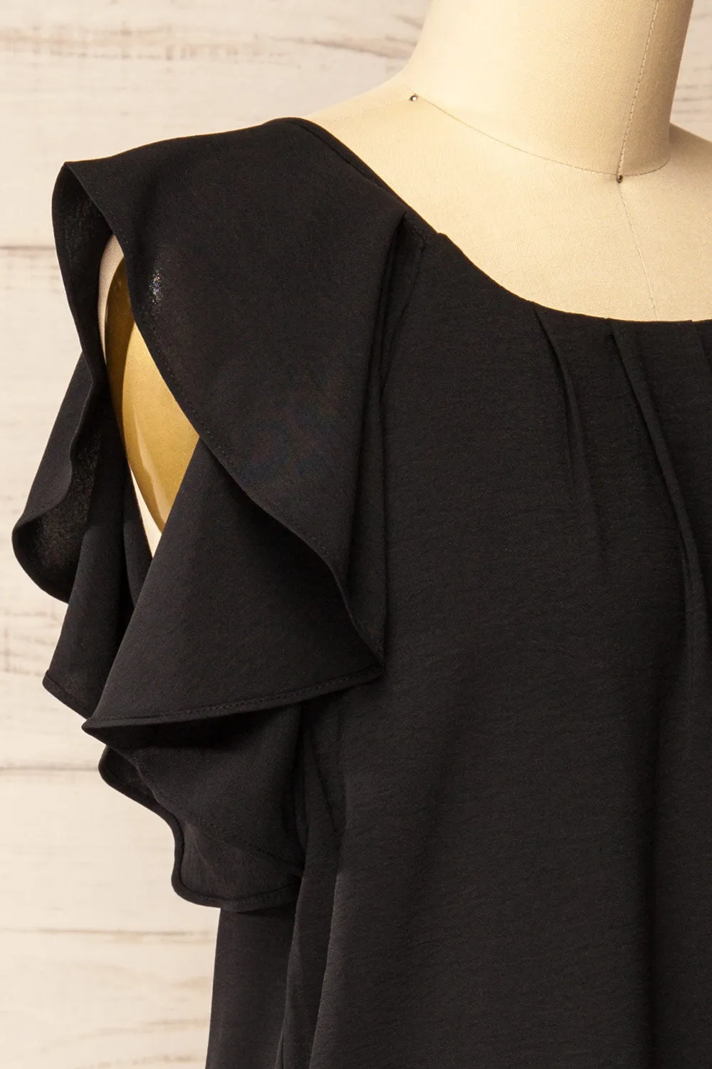 Aaron Black | Straight Short Dress sold by Boutique 1861 product image thumbnail 4