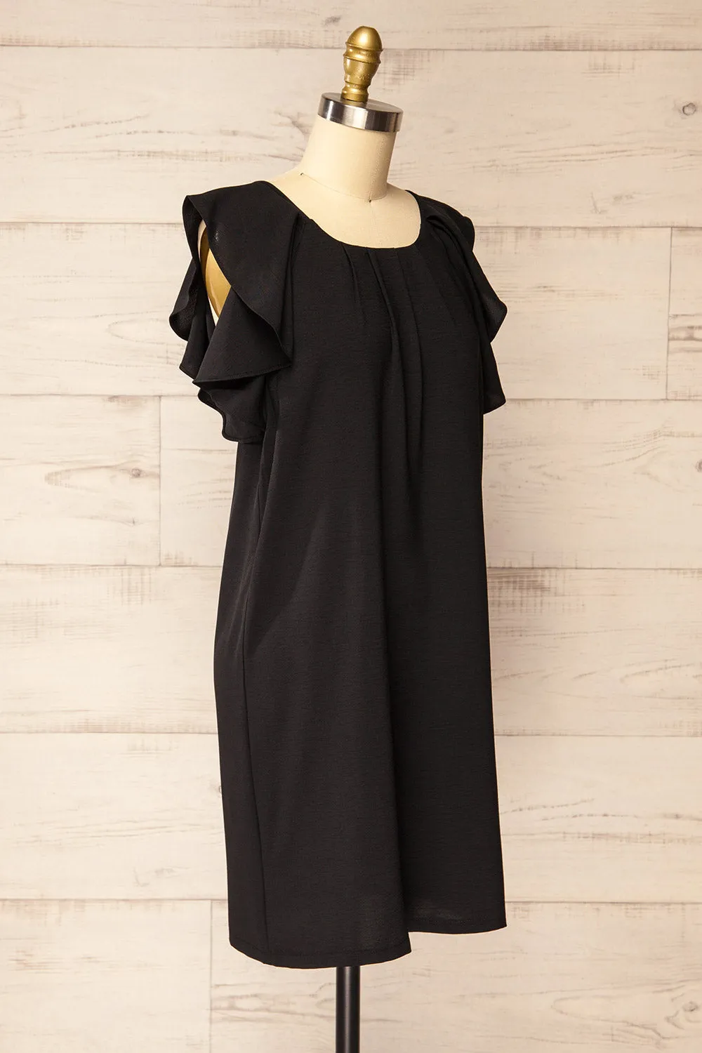 Aaron Black | Straight Short Dress sold by Boutique 1861 product image thumbnail 3
