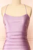 Sonia Lavender | Mermaid Maxi Dress with Slit sold by Boutique 1861