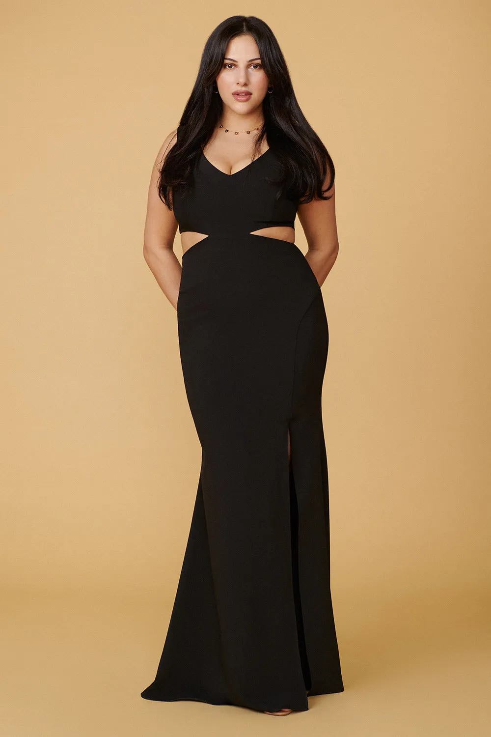Kiira Black | Mermaid Gown sold by Boutique 1861 product image thumbnail 2