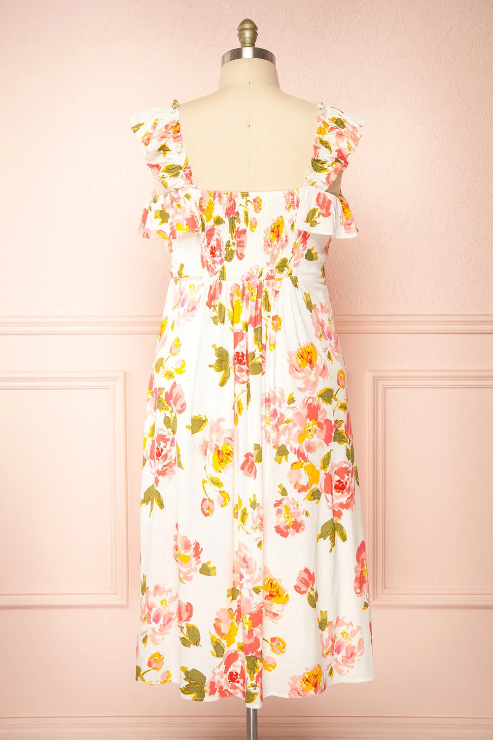 Fanella | Floral Midi Dress sold by Boutique 1861 product image thumbnail 5