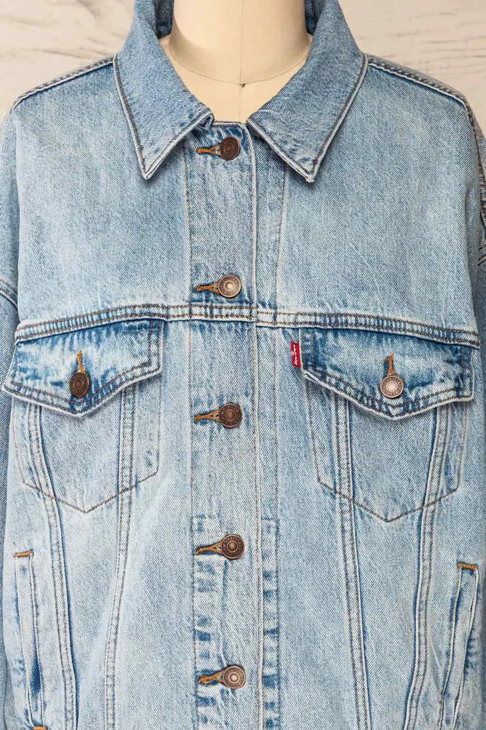 Frontera | Oversized Denim Jacket sold by Boutique 1861 product image thumbnail 4
