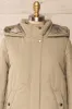 Tuvalu Sage | Quilted Coat w/ Side Vents sold by Boutique 1861