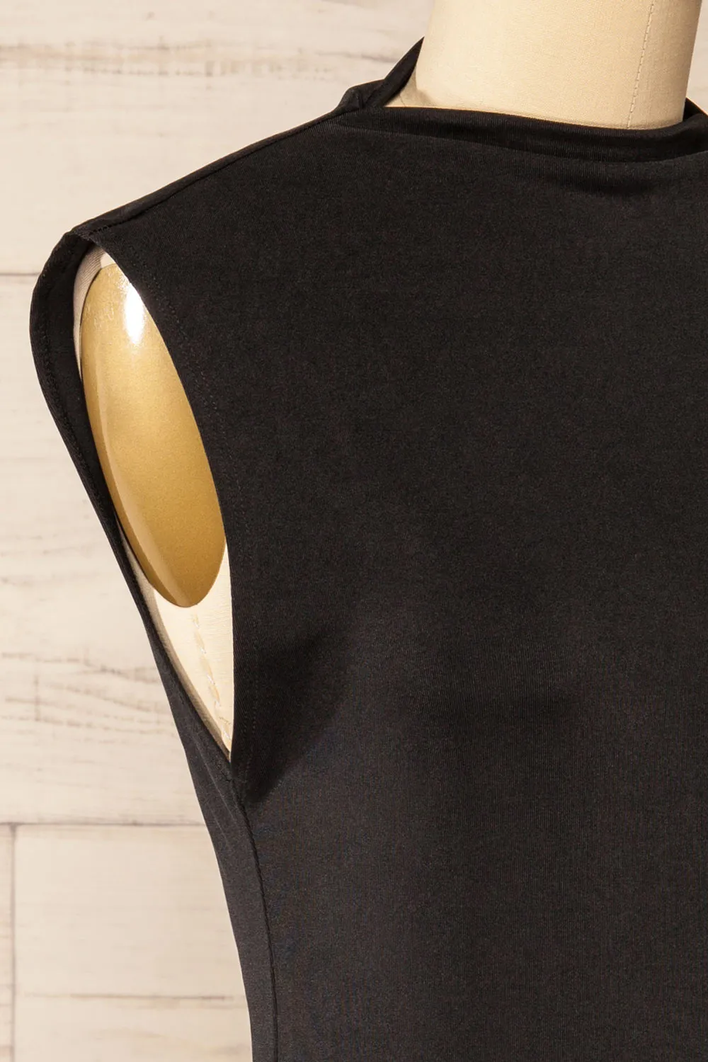 Cubral | Sleeveless Black Top sold by Boutique 1861 product image thumbnail 4