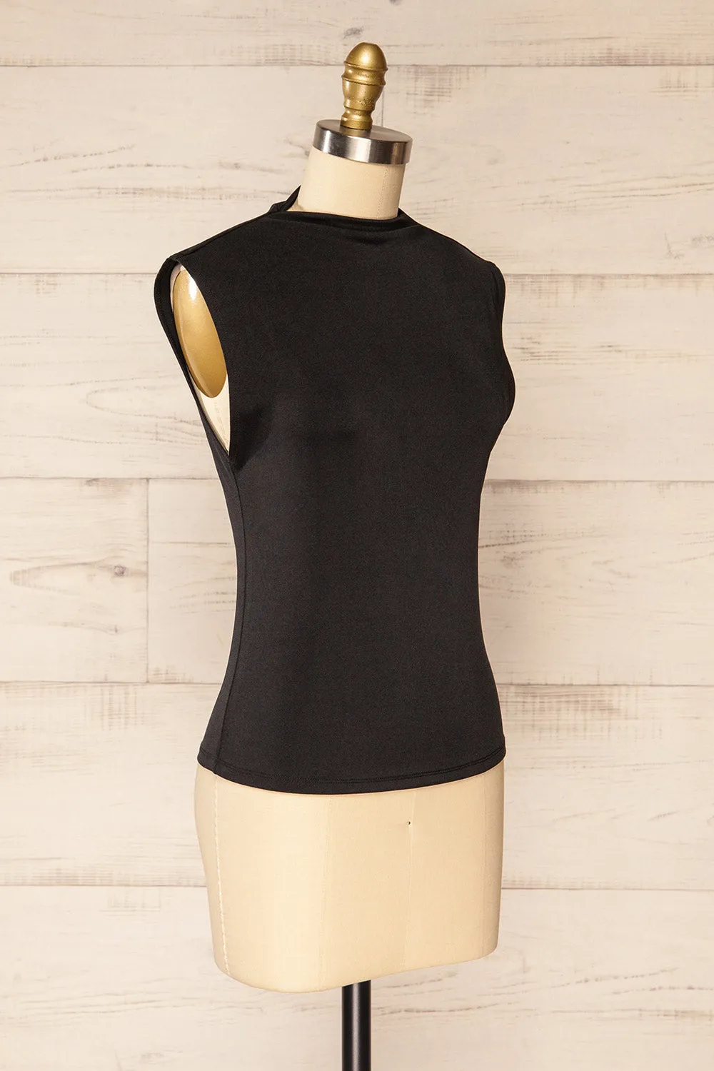 Cubral | Sleeveless Black Top sold by Boutique 1861 product image thumbnail 3